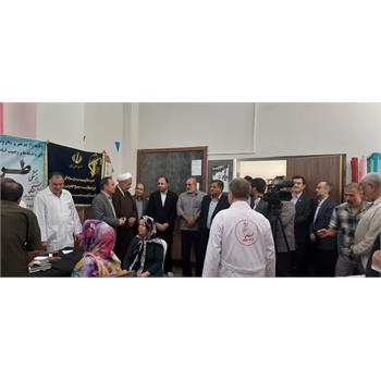 حضور رئیس دانشگاه و اعضای هیات رئیسه در مسجد شهید عاصمی کرمانشاه