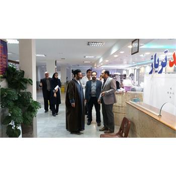 بازدید نماینده مردم سنقر و کلیایی در مجلس از بیمارستان حضرت امام خمینی (ره)