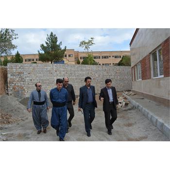 بازدیدآقای دکتراختری مشاوررئیس دانشگاه علوم پزشکی کرمانشاه دراموراجرائی ازکلینیک تخصصی