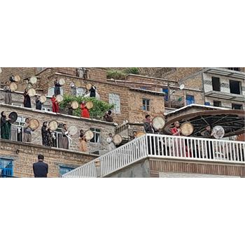گزارش تصویری جشنواره روستای سالم هجیج در شهرستان پاوه