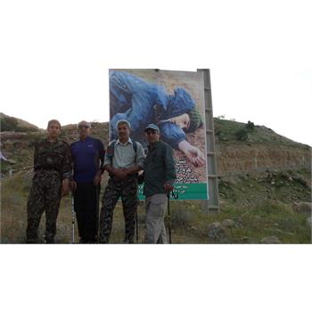 کوهپیمایی داوطلبین گروه کوهنوردی دانشگاه به مناسبت سالگرد عملیات غرورآفرین بازی دراز