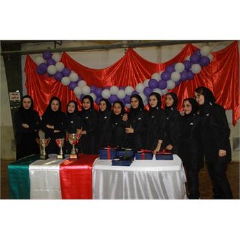 قهرمانی دختران کرمانشاهی در اولین دوره مسابقات ورزشهای همگانی دانشجویان دختر دانشگاههای علوم پزشکی غرب کشور