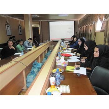 اولین کارگاه تخصصی آموزش اصول و فنون نگارش و خبر نویسی در نشریات دانشجویی  برگزار شد