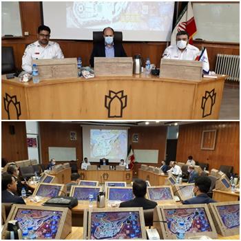 برگزاری چهارمین جلسه کمیته بهداشت و درمان اربعین حسینی دانشگاه علوم پزشکی کرمانشاه