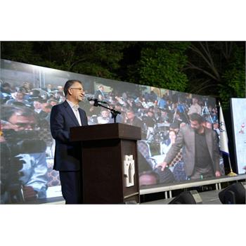 دکتر سروش سرپرست دانشگاه در مراسم گرامیداشت مقام استاد؛