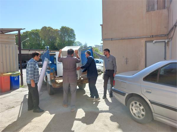تحویل یخچال و تلویزیون