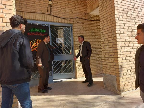 بازدید خوابگاه پسران 15-9-1402