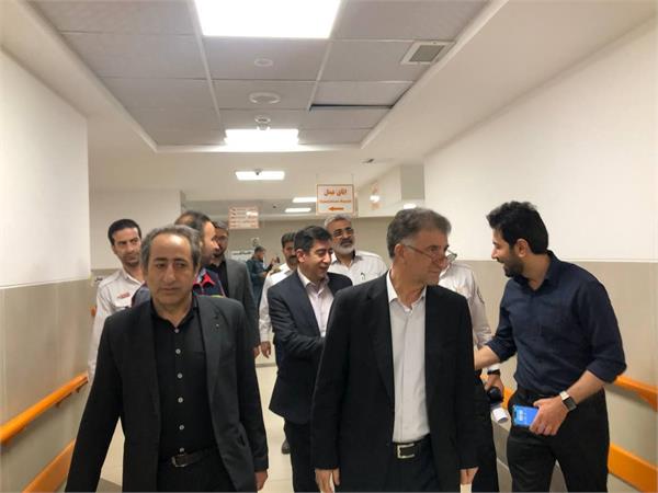 بازدید بیمارستان ۱۲