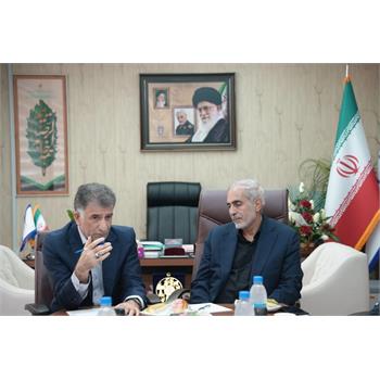 نشست رئیس دانشگاه و معاونین با دکتر رنجبر نماینده مردم کرمانشاه در مجلس شورای اسلامی