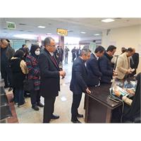 حماسه حضور دانشگاهیان دانشگاه علوم پزشکی کرمانشاه در انتخابات ۱۱ اسفند