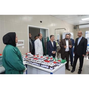 بازدید مشترک استاندار و رئیس دانشگاه از اداره کل پزشکی قانونی استان