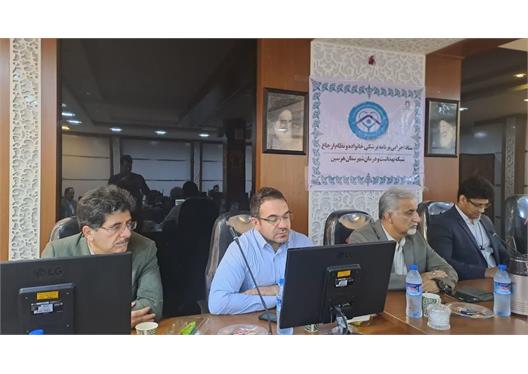 بازدید تیم پایش وزارت بهداشت از شهرستان هرسین در اجرای برنامه پزشکی خانواده و نظام ارجاع
