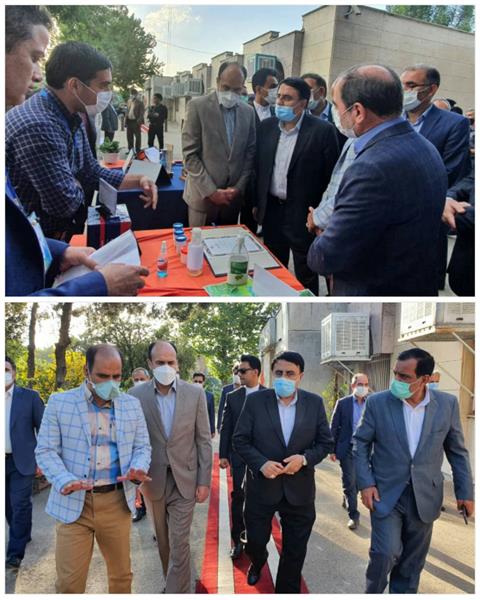 بازدید استاندار کرمانشاه از نمایشگاه محصولات فناورانه دانشگاه علوم پزشکی کرمانشاه