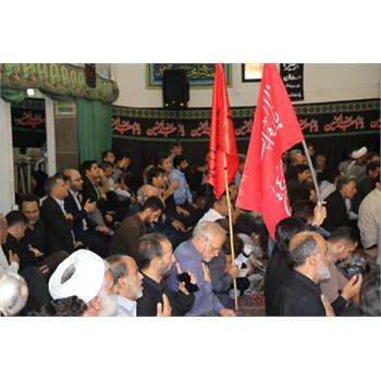 مراسم بزرگداشت و سوگواری در رثای رهبر شهید انقلاب اسلامی در دانشگاه علوم پزشکی کرمانشاه