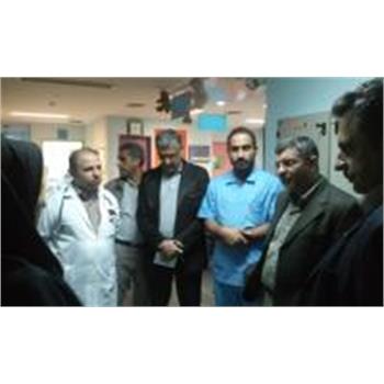 بازدید سرزده معاون کل وزارت بهداشت از بیمارستانهای کرمانشاه+ گزارش تصویری