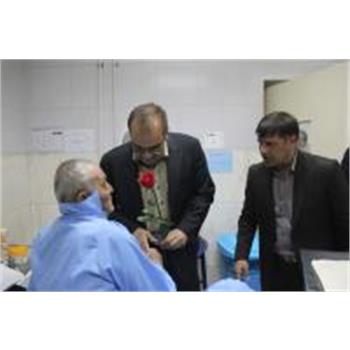 گزارش تصویری ملاقات با بیماران