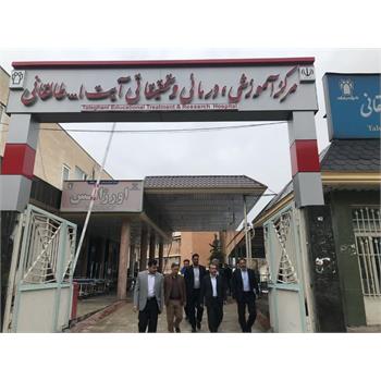 نظارت میدانی و سرزده استاندار کرمانشاه بر فعالیت بیمارستان های استان در اولین روز سال