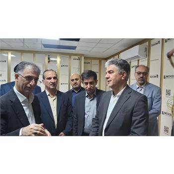 بازدید دکتر سید سجاد رضوی، معاون درمان وزارت بهداشت، درمان و آموزش پزشکی، از بیمارستان شهید رئیسی