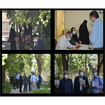 گزارش تصویری/ شرکت اساتید دانشگاه علوم پزشکی کرمانشاه در انتخابات