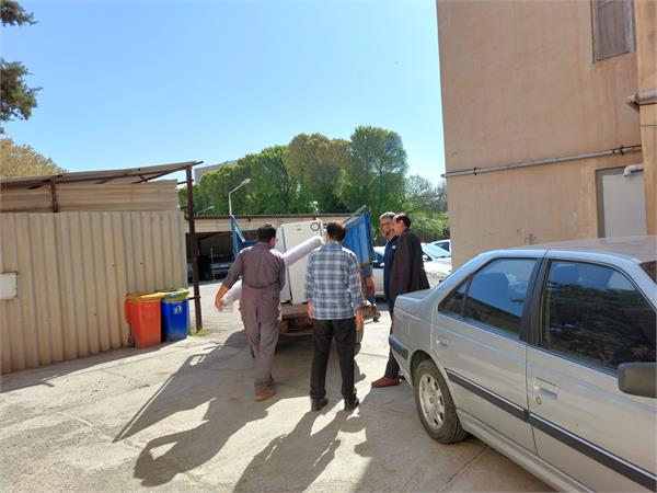 تحویل یخچال و تلویزیون