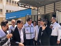 بازدید بیمارستان ۸