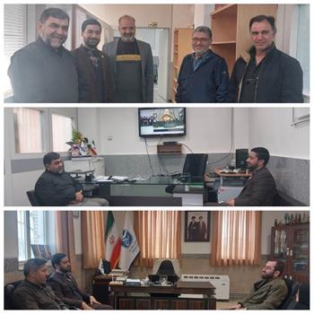دیدارهای مشترک مدیر روابط‌عمومی دانشگاه علوم پزشکی کرمانشاه با معاون خبر صدا و سیما و مسئول بسیج رسانه با محوریت «جوانی جمعیت»