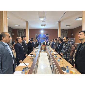 نشست بررسی وضعیت بهداشتی درمانی شهرستانهای غربی استان در راستای ارتقاء شاخص ها