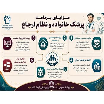 مزایای برنامه پزشک خانواده و نظام ارجاع