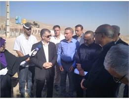 تأکید رئیس دانشگاه علوم پزشکی کرمانشاه بر نظارت مستمر بر پروژه بیمارستان ۵۴۰ تختخوابی
