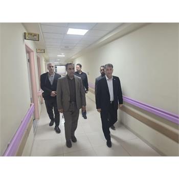 بازدید رئیس مرکز حراست وزارت بهداشت از مرکز جامع سرطان شهید آیت‌الله رئیسی کرمانشاه؛ تجهیزات پیشرفته در آستانه بهره‌برداری کامل