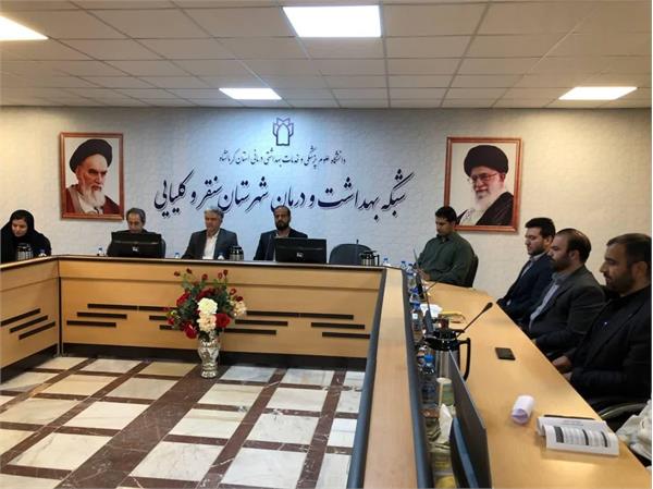 بازدید معاون درمان وزارتخانه در سنقر