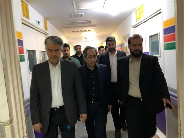 بازدید معاون درمان وزارتخانه در سنقر