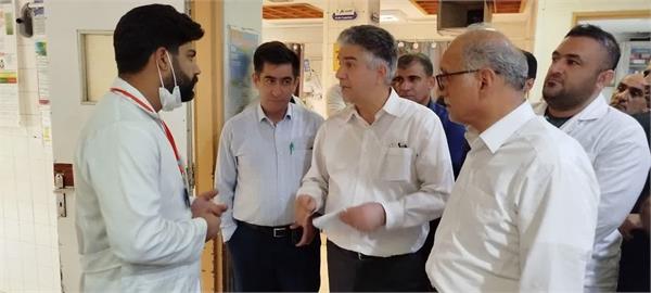 بازدید وزارت در اربعین
