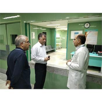 بازدید سرزده رئیس دانشگاه از روند اجرای پروژه بیمارستان خیرساز ۸۶ تختخوابی شهدای سرپل‌ذهاب