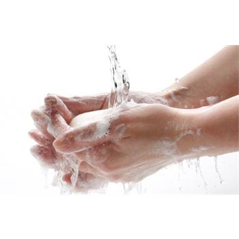 از صابون "جامد" برای شست و شوی دست استفاده کنید