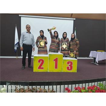 دانشجویان دختر دانشگاه علوم پزشکی کرمانشاه در جایگاه نخست مسابقات قهرمانی شطرنج