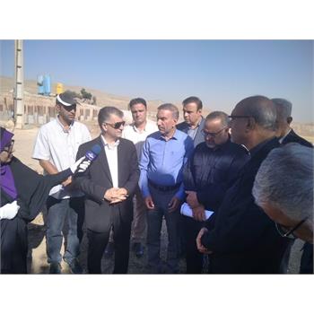 تأکید رئیس دانشگاه علوم پزشکی کرمانشاه بر نظارت مستمر بر پروژه بیمارستان ۵۴۰ تختخوابی
