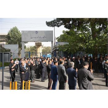 گزارش تصویری از اجتماع بزرگ عاشورائیان و دانشگاهیان، دانشگاه علوم پزشکی کرمانشاه