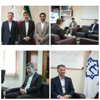 دیدار رئیس دانشگاه با مدیر کل صدا و سیمای مرکز کرمانشاه