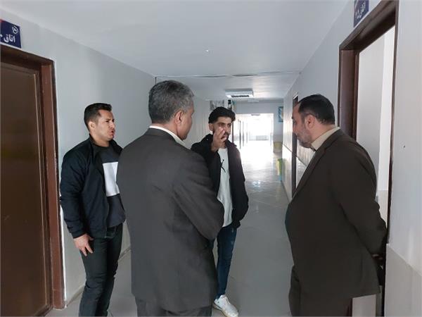 بازدید خوابگاه پسران 15-9-1402