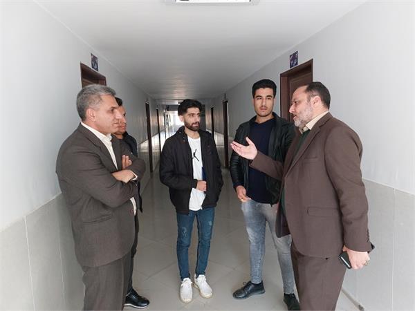 بازدید خوابگاه پسران 15-9-1402