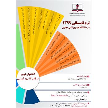 برگزاری دوره ترم تابستان 99