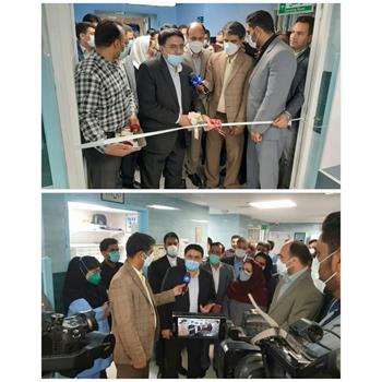 بخش مراقبتهای ویژه کودکان (picu) بیمارستان دکتر محمد کرمانشاهی افتتاح شد