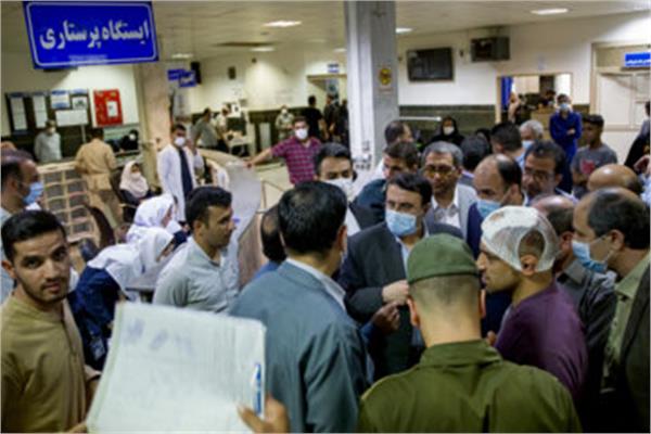 عیادت استاندار کرمانشاه از مصدومان حادثه انفجار گاز