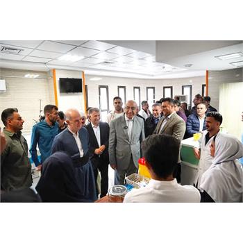 سخنان نماینده اورامانات در مجلس در جریان بازدید استاندار کرمانشاه از بیمارستان شهدای سلامت ثلاث باباجانی