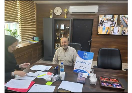 برگزاری میز خدمت همزمان با هفته دولت