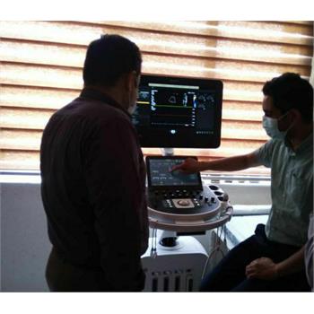 نصب دستگاه اکوکاردیوگرافی در کلینیک پردیس کرمانشاه