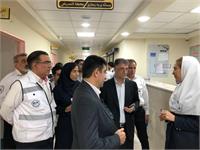 بازدید بیمارستان ۲۱