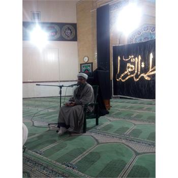 مراسم عزاداری شهادت فاطمه زهرا (س) در مسجد دانشگاه علوم پزشکی برگزار شد