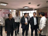 بازدید بیمارستان ۸